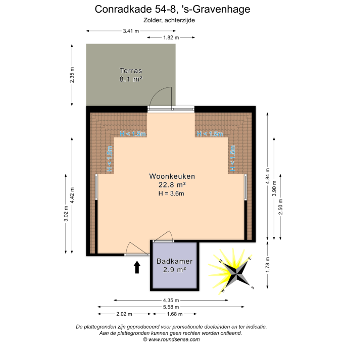 Conradkade 54F ong, 2517 BR, 's-Gravenhage